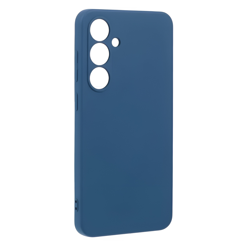 WOO Case Liquid Silicone Samsung A56 5G, Blue - Image 2