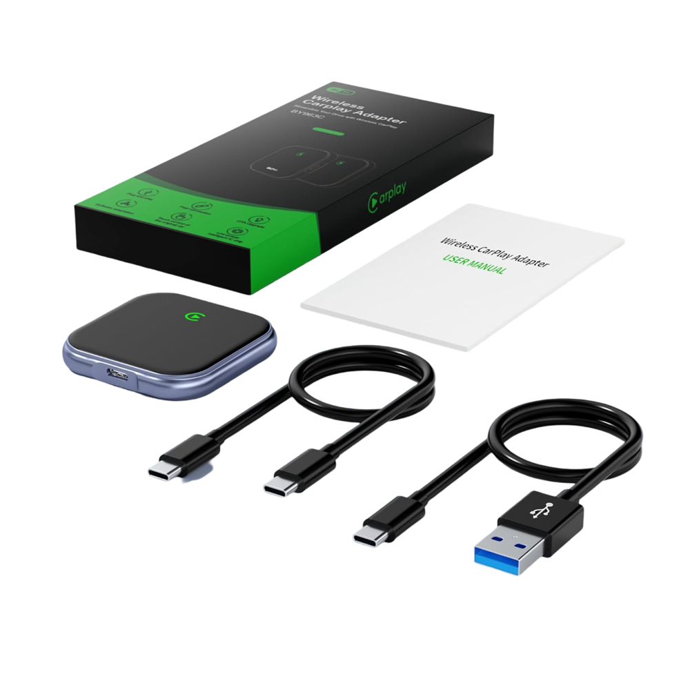 Wireless CarPlay&Android Auto Adapter Streamline, Black - Image 3
