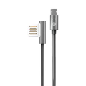 WK Design Cable USB to Micro USB Throne 2.1A 1m, Black