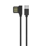 WK Design Cable USB to Type-C Throne 2.1A 1m, Black