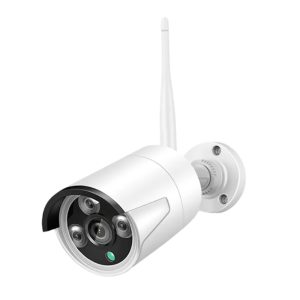 CCTV Camera System 4CH WiFi NVR Kit Wireless 2MP 1080P, White