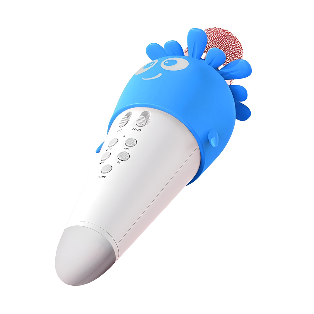 WOO Wireless Karaoke Microphone K5, 5W, Blue - Image 2