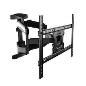 Gembird TV-Wall Mount for 32-75" "WM-75ST-01" Black,45kg VESA:up 600x400, Walldist:49~491mm,±50°,-5/+8°