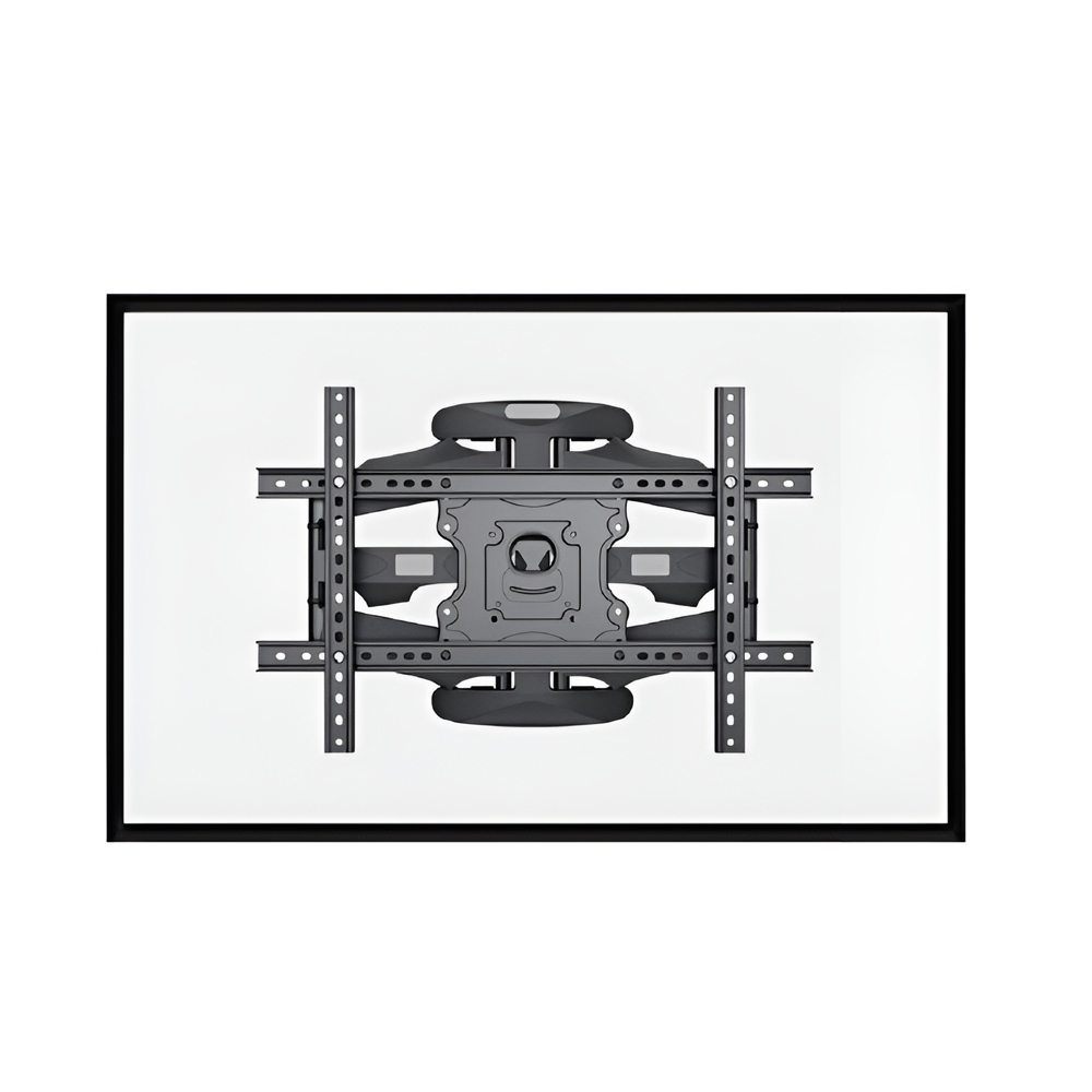 Gembird TV-Wall Mount for 32-75" "WM-75ST-01" Black,45kg VESA:up 600x400, Walldist:49~491mm,±50°,-5/+8° - Image 3