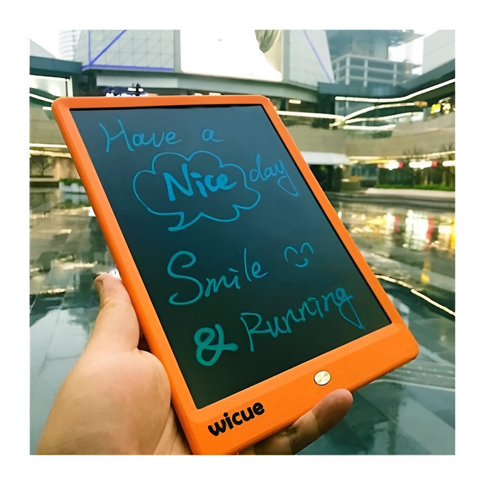 Wicue 10inch LCD E-writing Tablet, Orange - Image 2