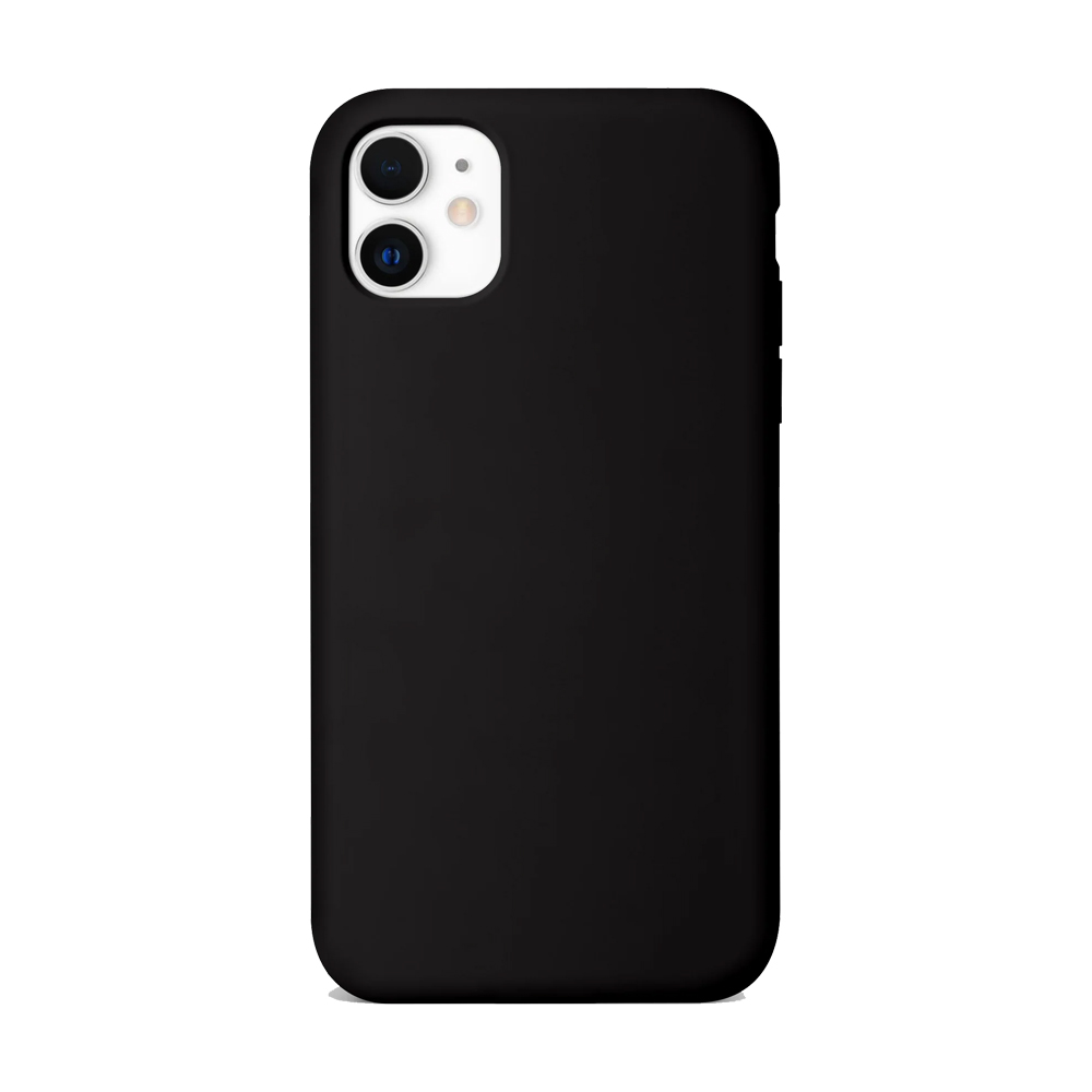 WOO Case Liquid Silicone iPhone 11, Black - Image 2