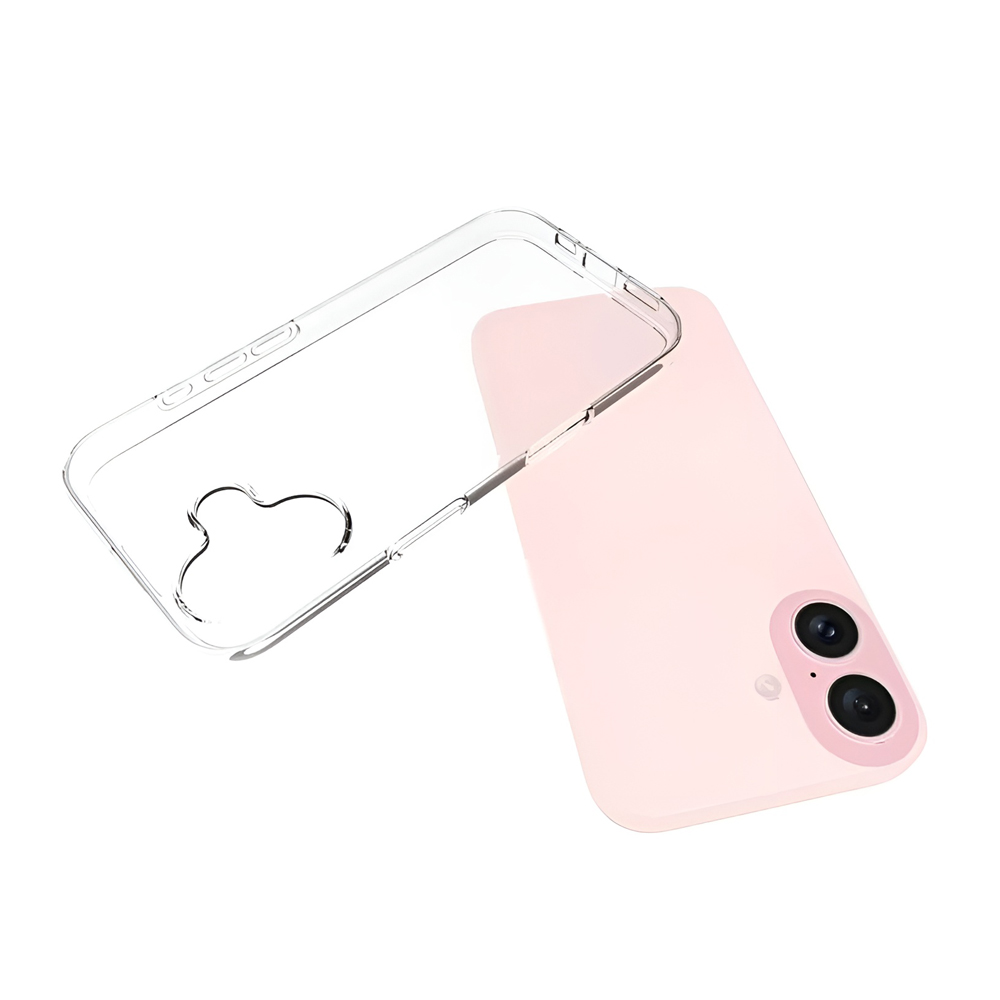 WOO Case Soft TPU iPhone 17, Clear - Image 3