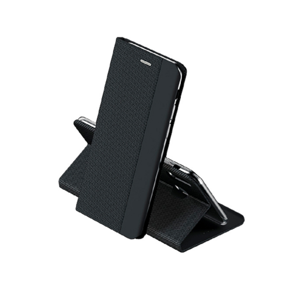 WOO Case Shell Flip Nylon Oppo A60 4G, Black - Image 2