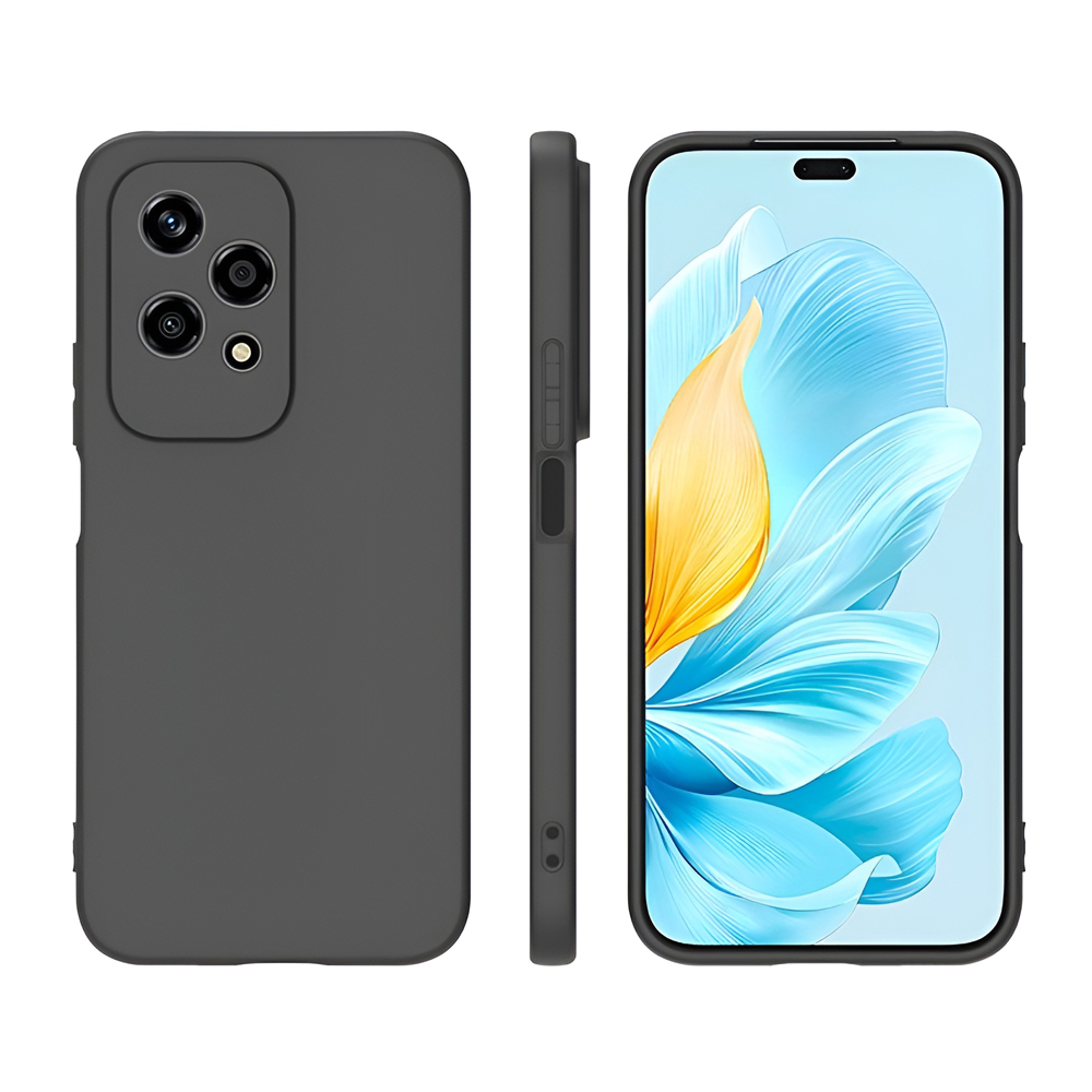 WOO Case Liquid Silicone Honor 200 Lite, Black - Image 3