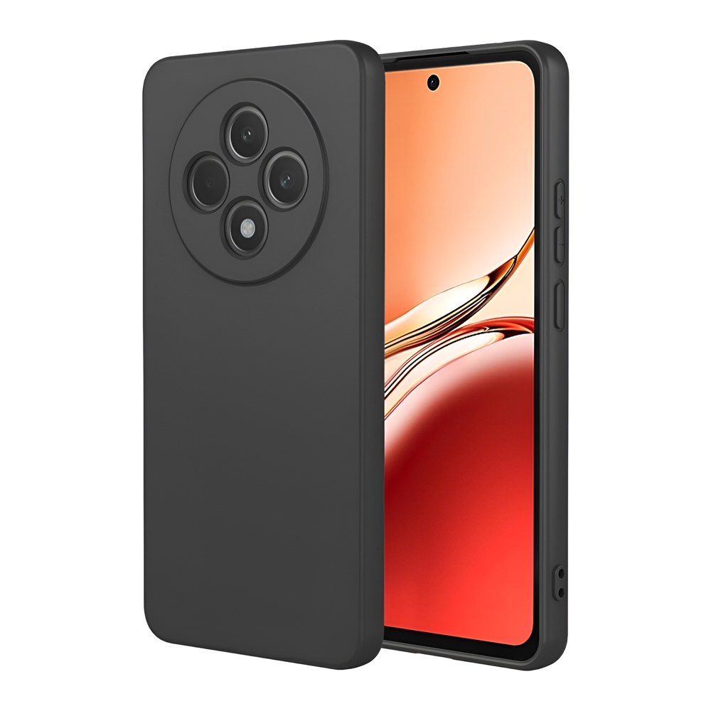 WOO Case Silicone Neo Soft Oppo Reno 12F/12FS, Black