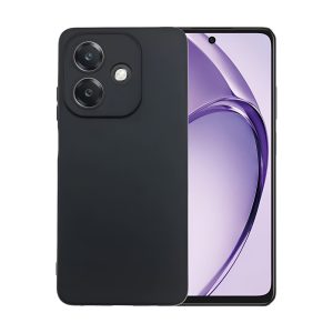 WOO Case Silicone Neo Soft Oppo A40 4G, Black