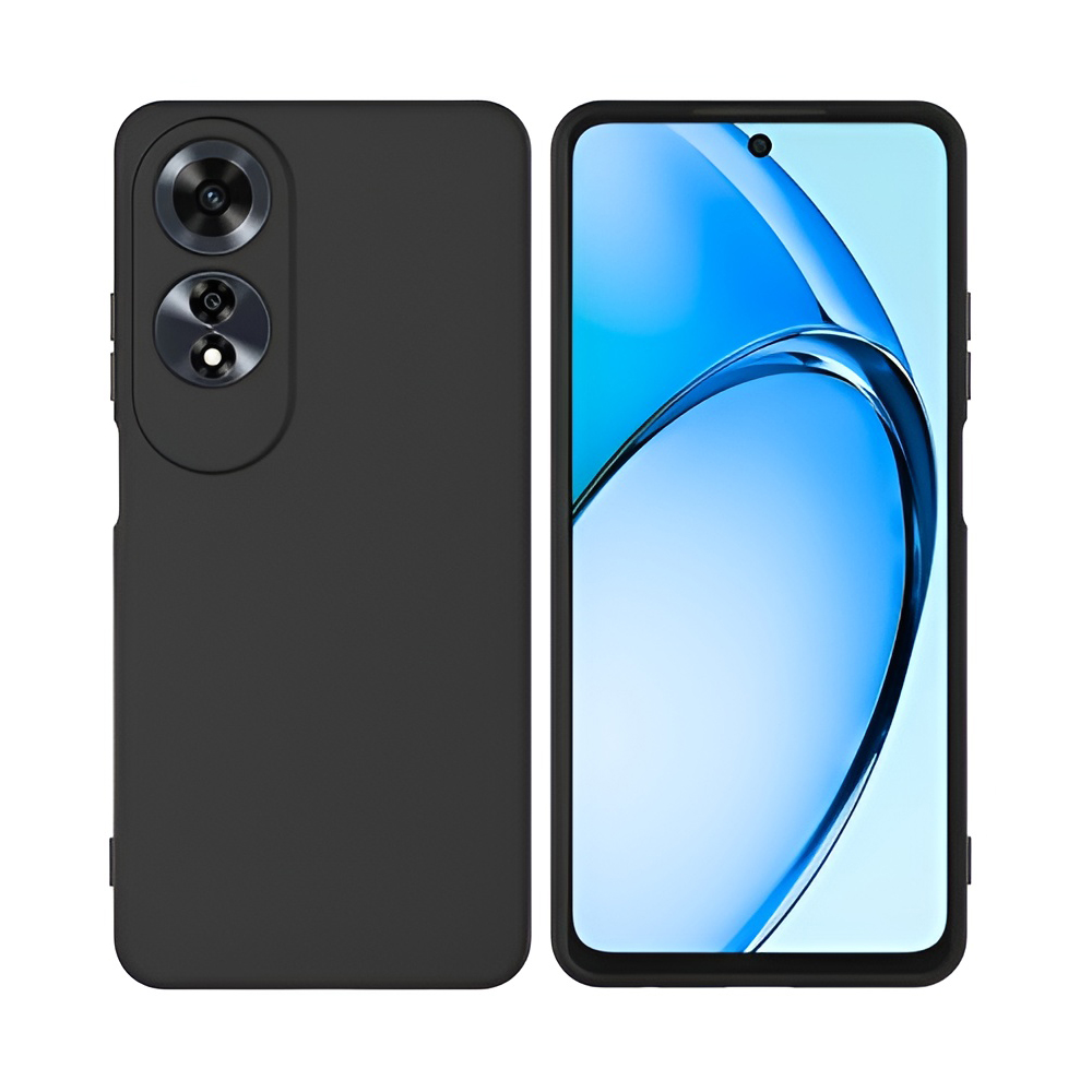 WOO Case Silicone Neo Soft Oppo A60 4G, Black - Image 2
