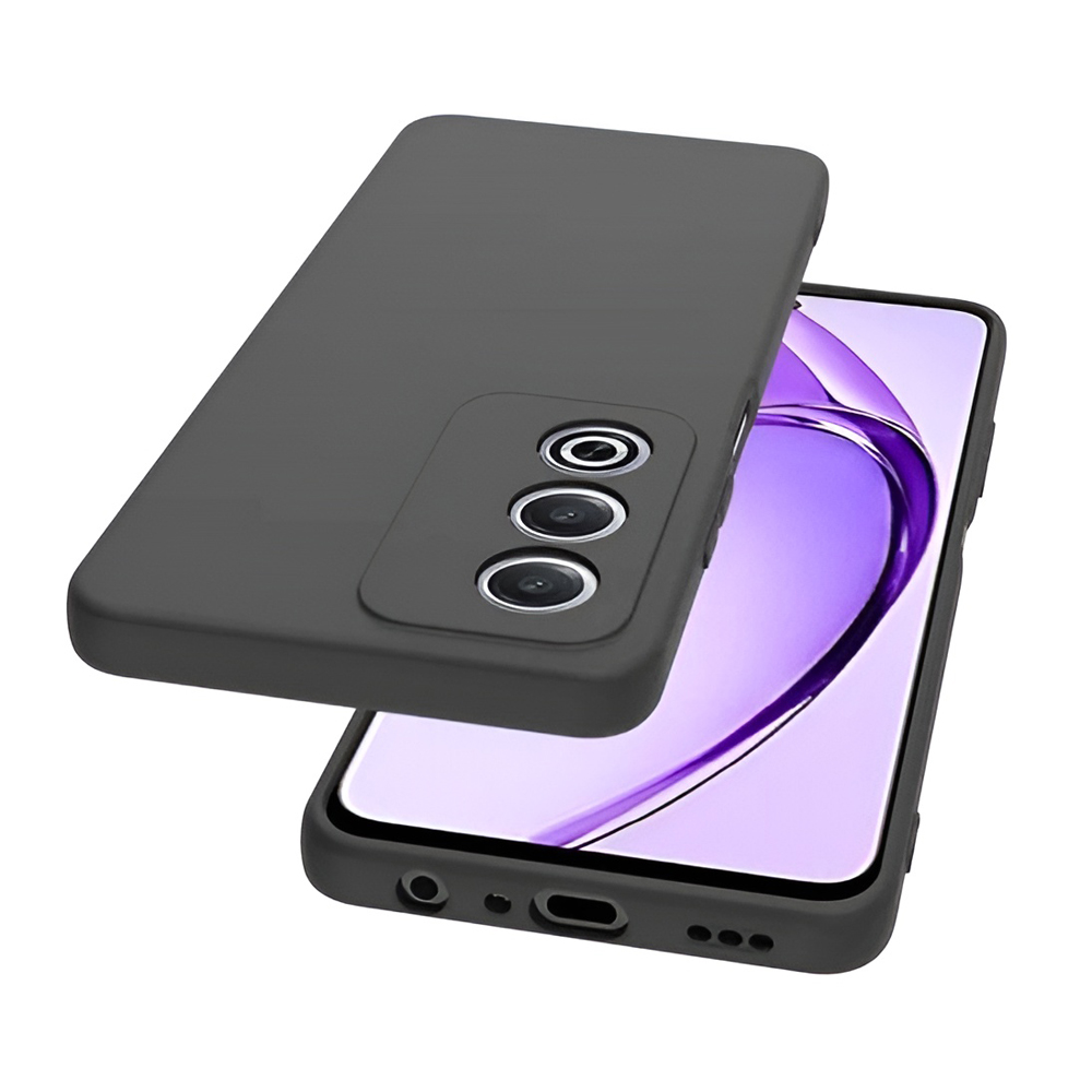 WOO Case Silicone Neo Soft Oppo A80, Black - Image 3