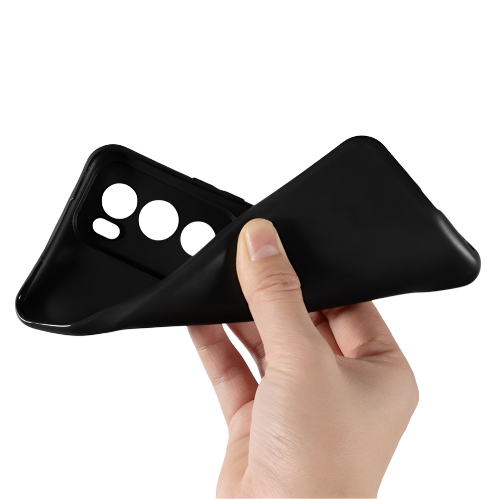 WOO Case Silicone Neo Soft Oppo Reno 12 Pro, Black - Image 3