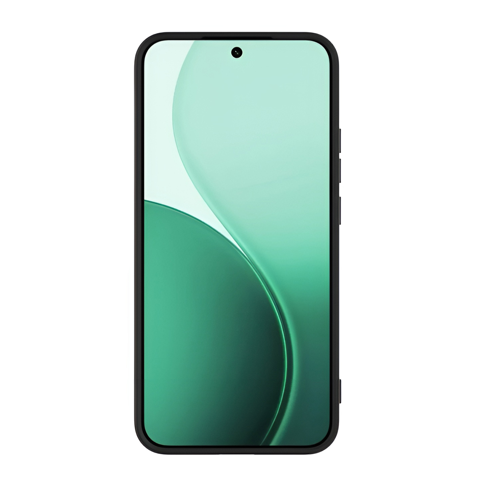 WOO Case Liquid Silicone Oppo Reno 14, Black - Image 2