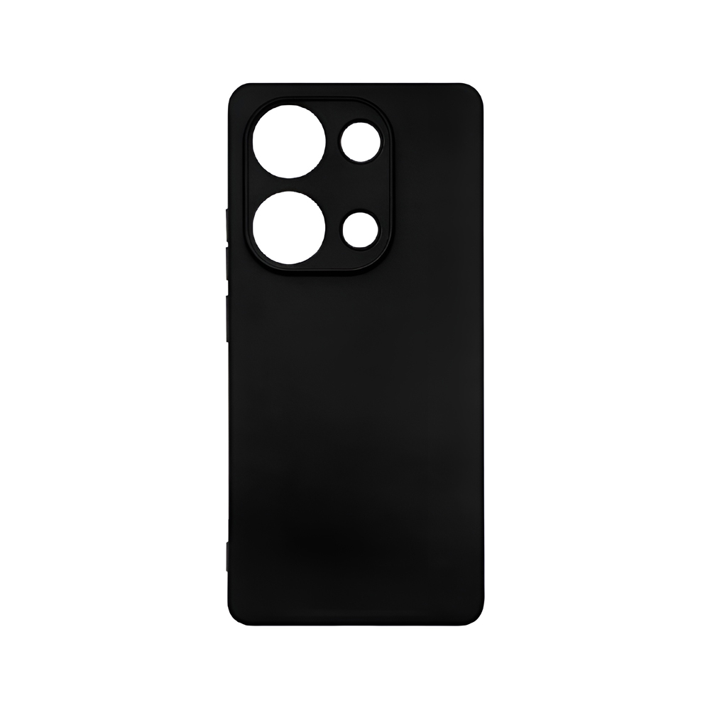 WOO Case Liquid Silicone Redmi 13, Black - Image 2