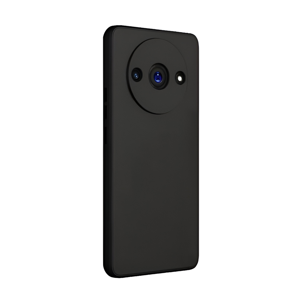 WOO Case Liquid Silicone Redmi A3, Black - Image 2