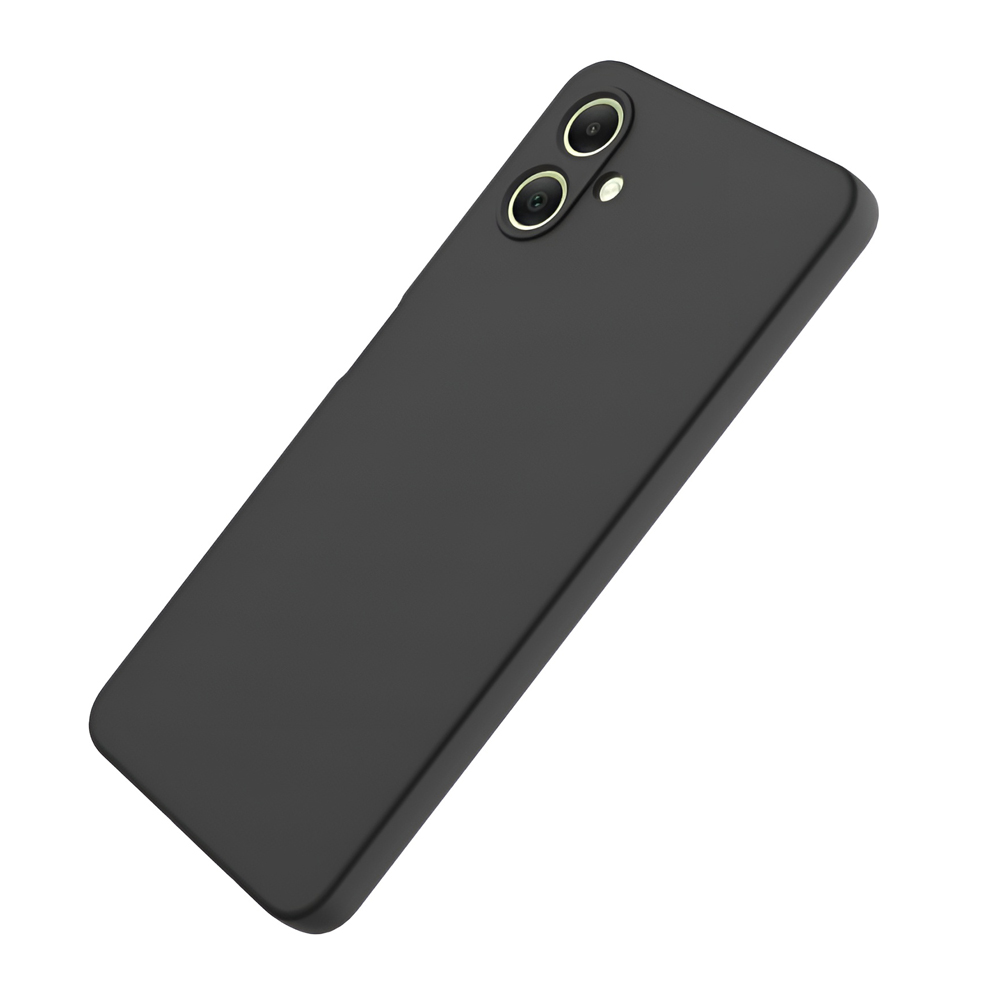 WOO Case Liquid Silicone Samsung A07, Black - Image 3