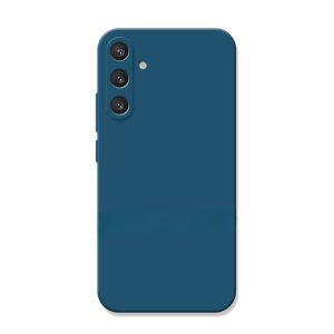 WOO Case Liquid Silicone Samsung S24FE, Blue