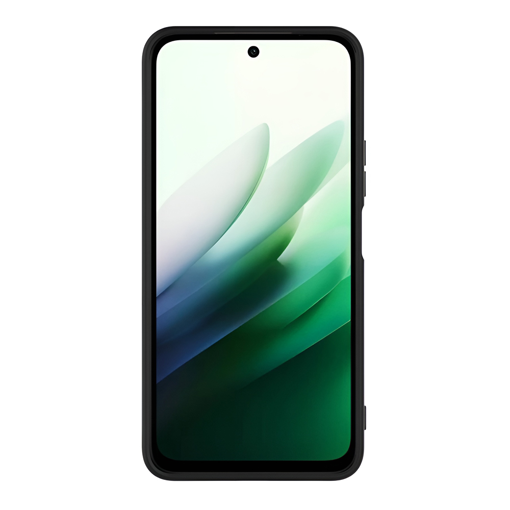 WOO Case Liquid Silicone Redmi 15, Black - Image 2