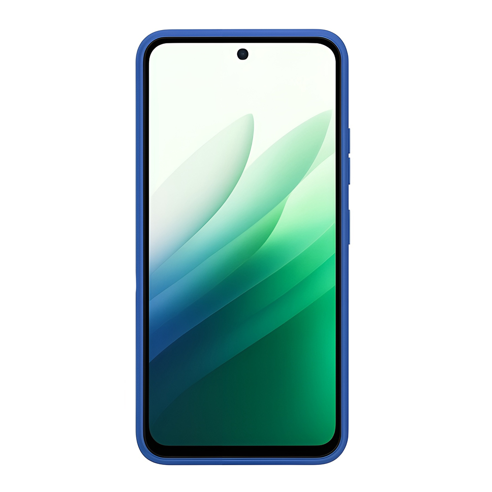 WOO Case Liquid Silicone Redmi 15, Blue - Image 2