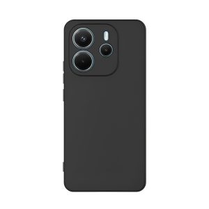 WOO Case Silicone Neo Soft Redmi Note 14 4G, Black