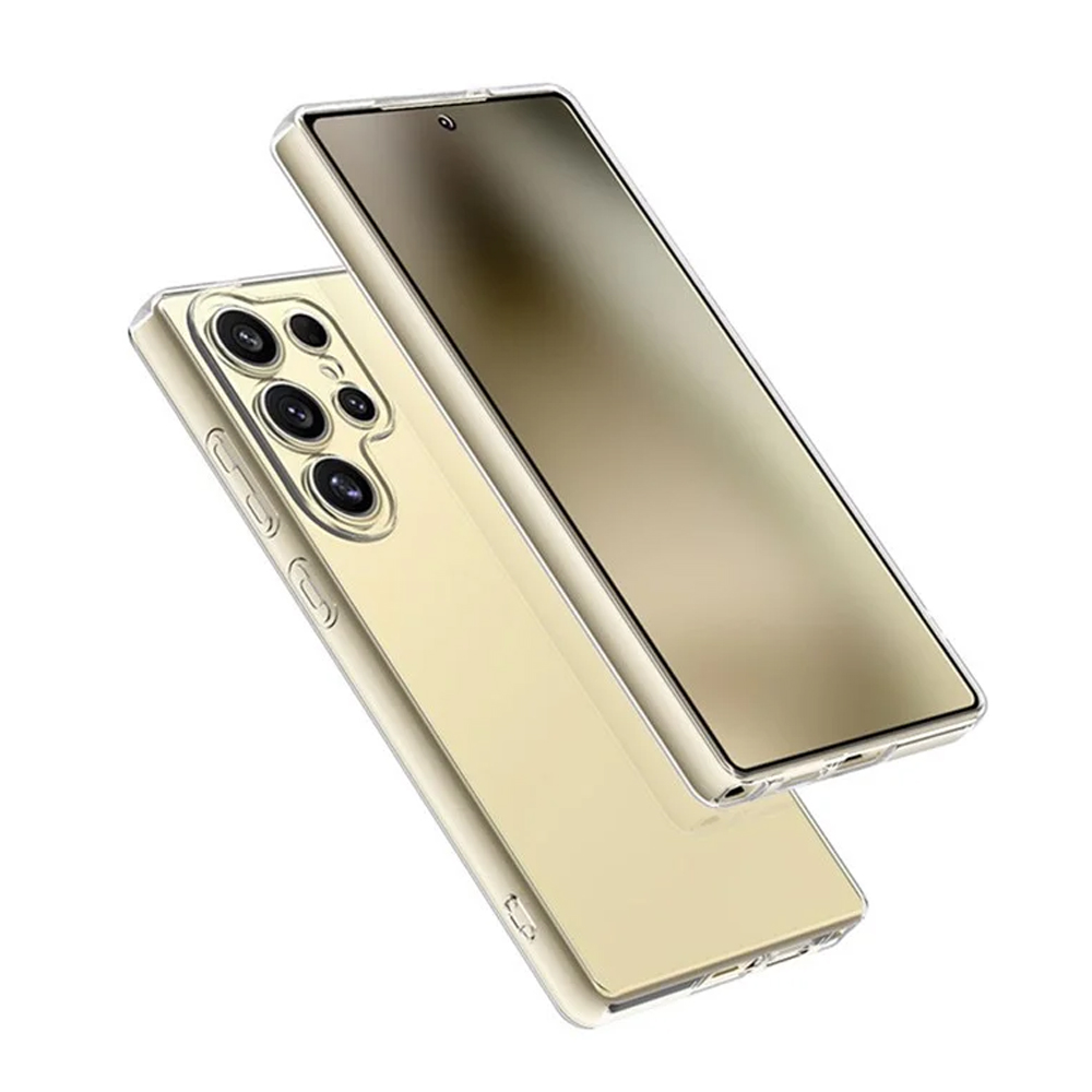 WOO Case Soft TPU Samsung Galaxy S25 Ultra, Clear - Image 2