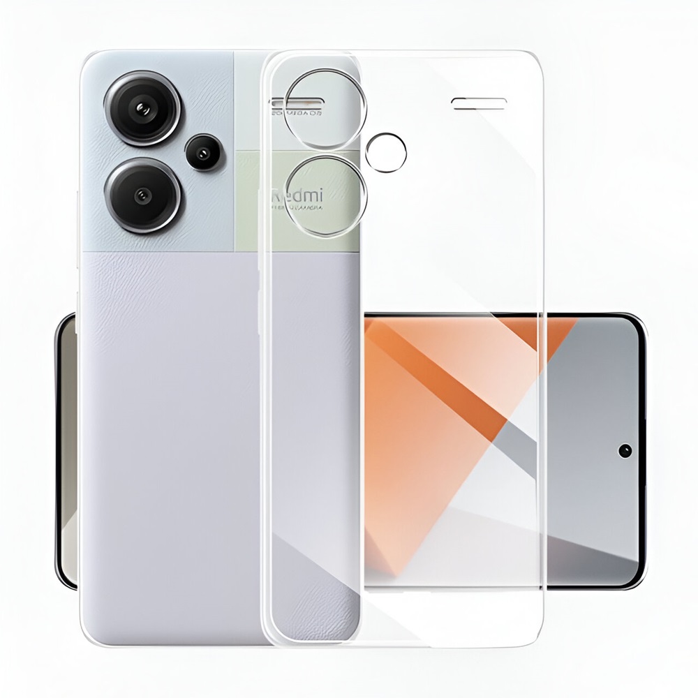 WOO Case Soft TPU Redmi Note 13 Pro Plus 5G, Clear - Image 2
