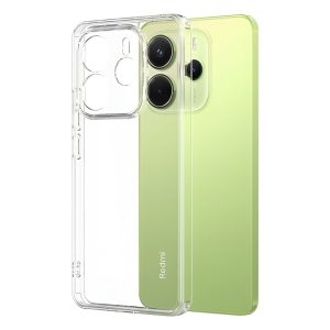 WOO Case TPU Soft Xiaomi Redmi Note 14 4G, Clear 163.3 x 76.6 x 8.2 mm