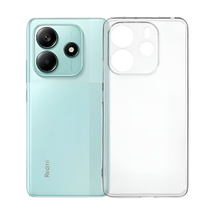 WOO Case TPU Soft Xiaomi Redmi Note 14 5G, Clear