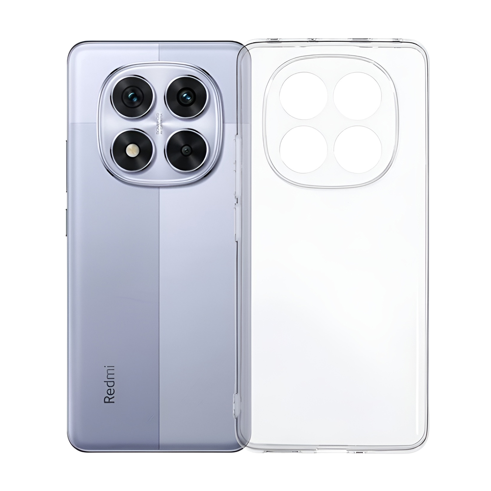 WOO Case TPU Soft Xiaomi Redmi Note 14 Pro 5G, Clear