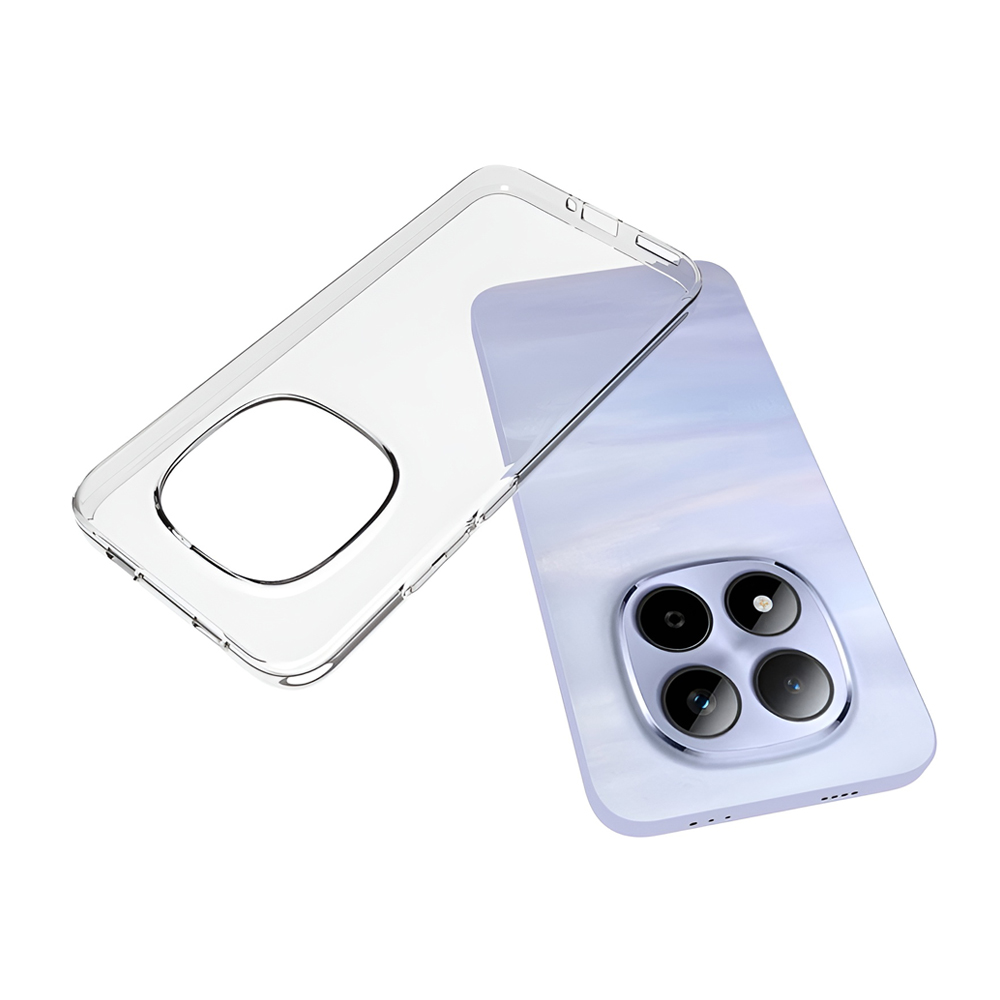 WOO Case Soft TPU Xiaomi Redmi Note 15 Pro 5G, Clear - Image 2