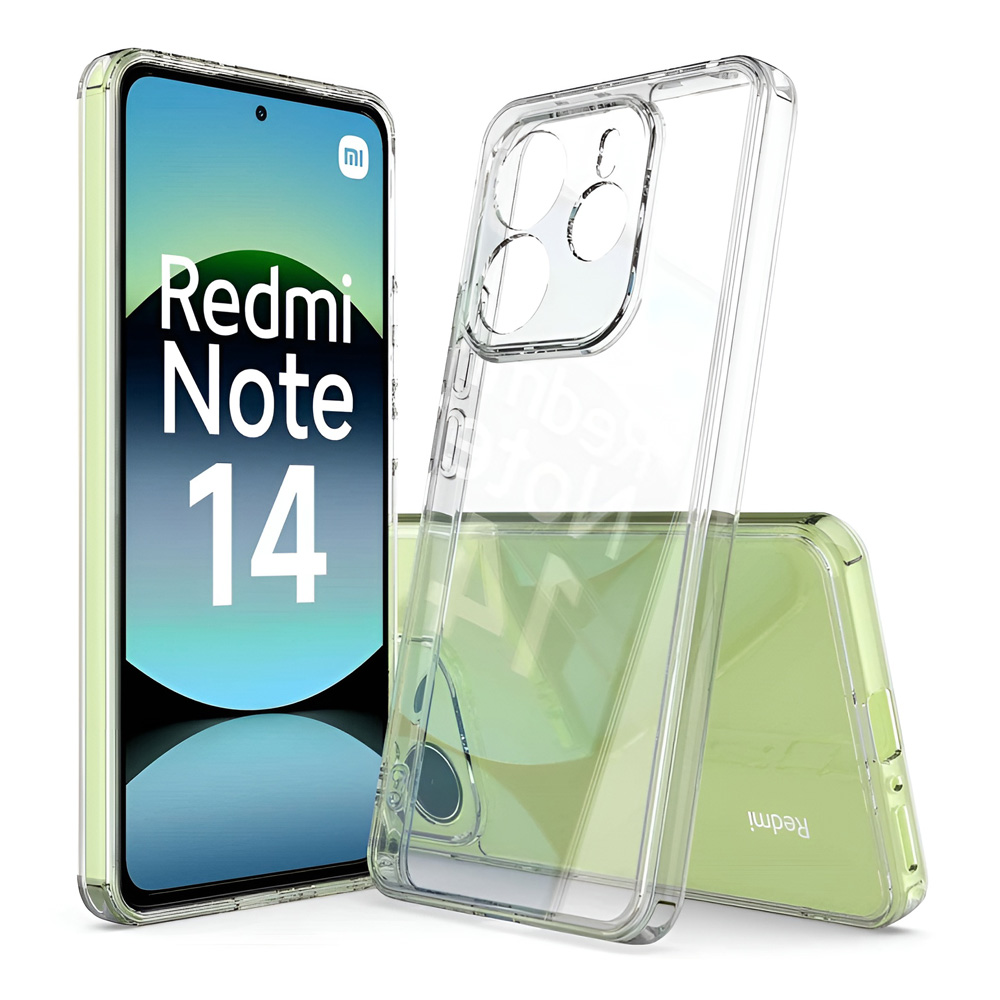 WOO Case TPU Soft Xiaomi Redmi Note 14 Pro 4G, Clear - Image 3