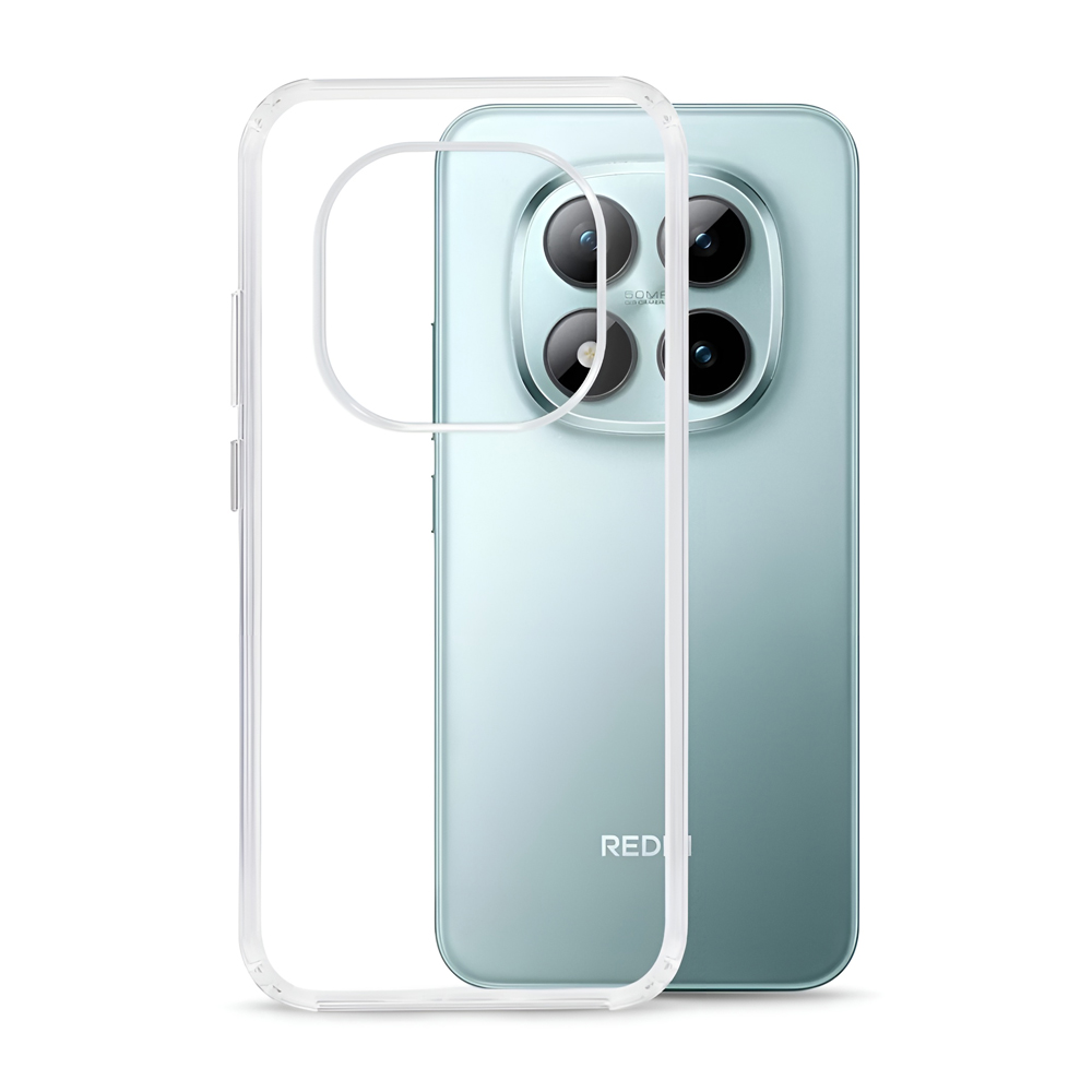 WOO Case Soft TPU Xiaomi Redmi Note 15 Pro Plus 5G, Clear