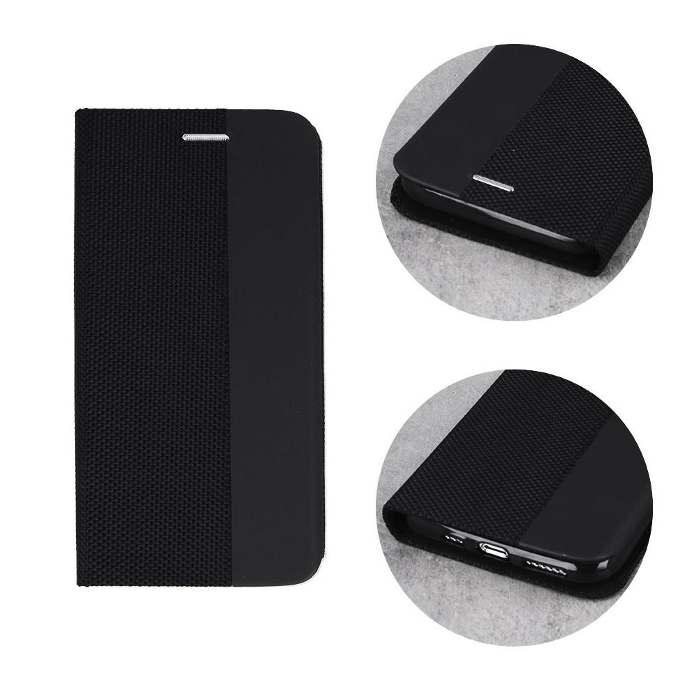 WOO Case Shell Flip Nylon Samsung A06, Black - Image 2