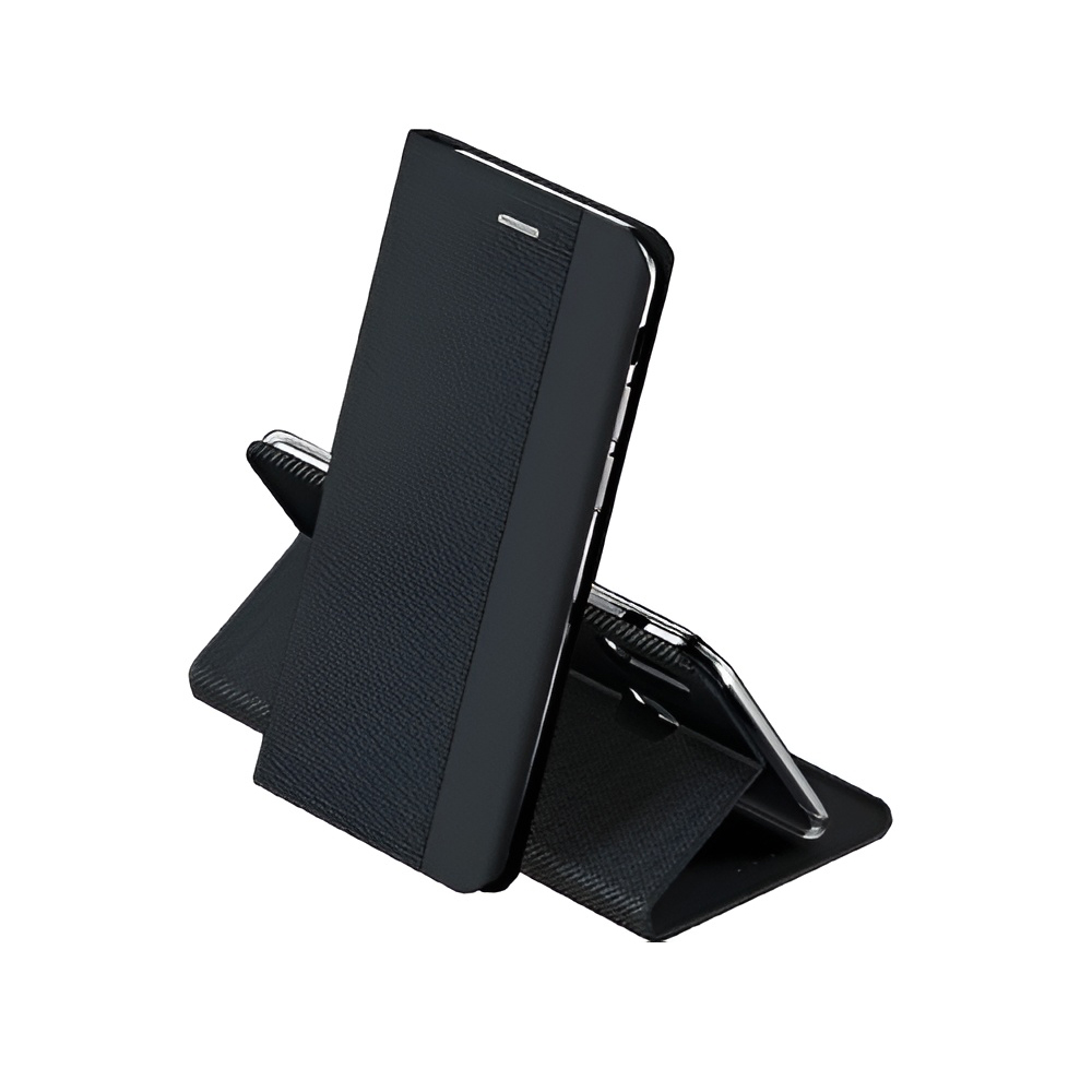 WOO Case Shell Flip Nylon Xiaomi Redmi 14C, Black - Image 2