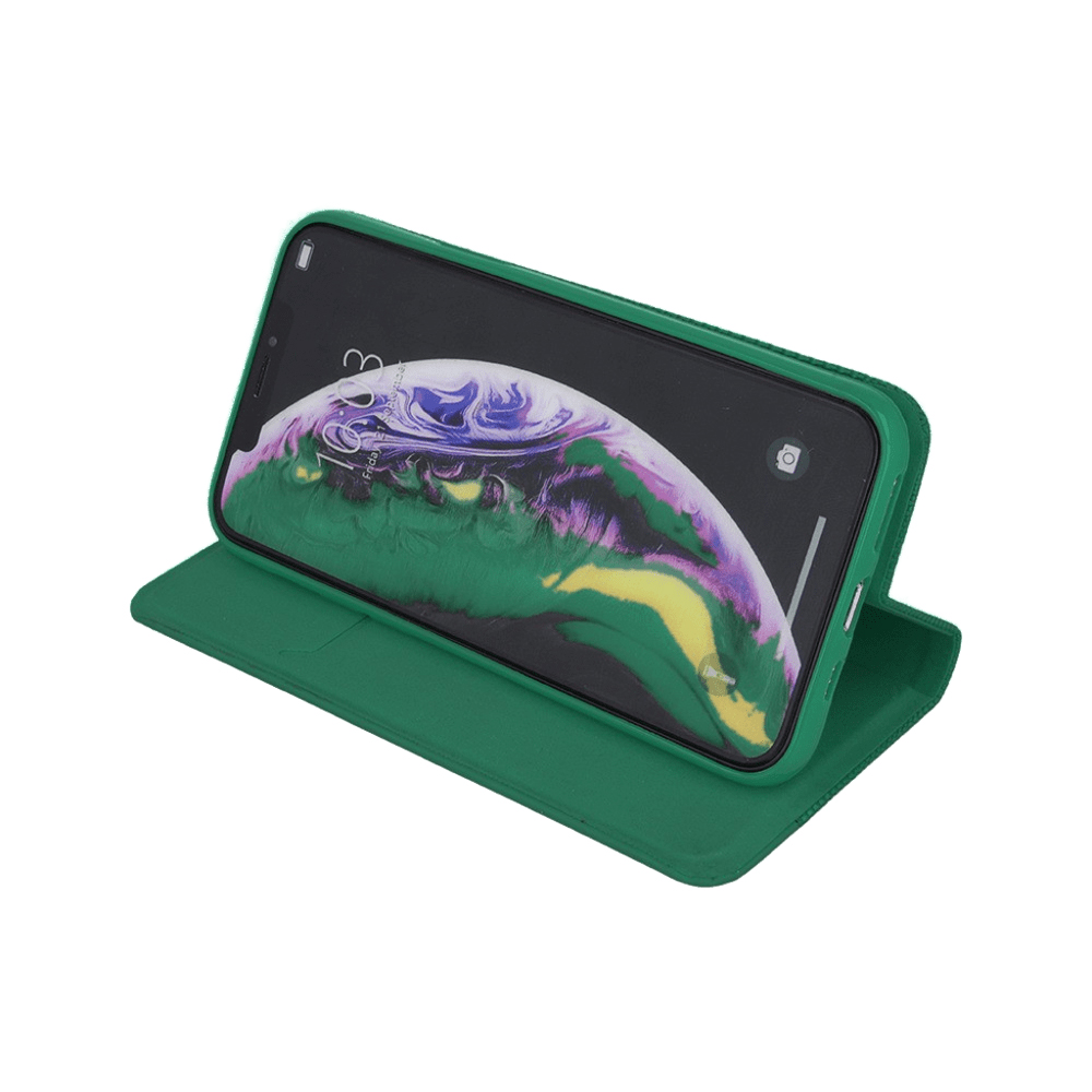 WOO Case Shell Flip Nylon Xiaomi Redmi Note 14 5G, Green - Image 3