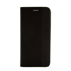 WOO Case Shell Flip Nylon Xiaomi Redmi Note 14 Pro Plus 5G, Black