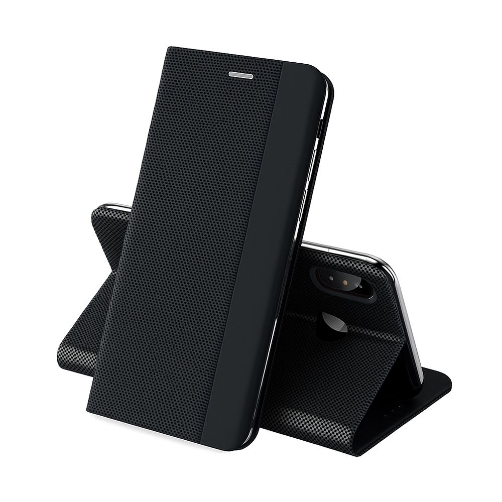 WOO Case Shell Flip Nylon Samsung A17 4G, Black - Image 3