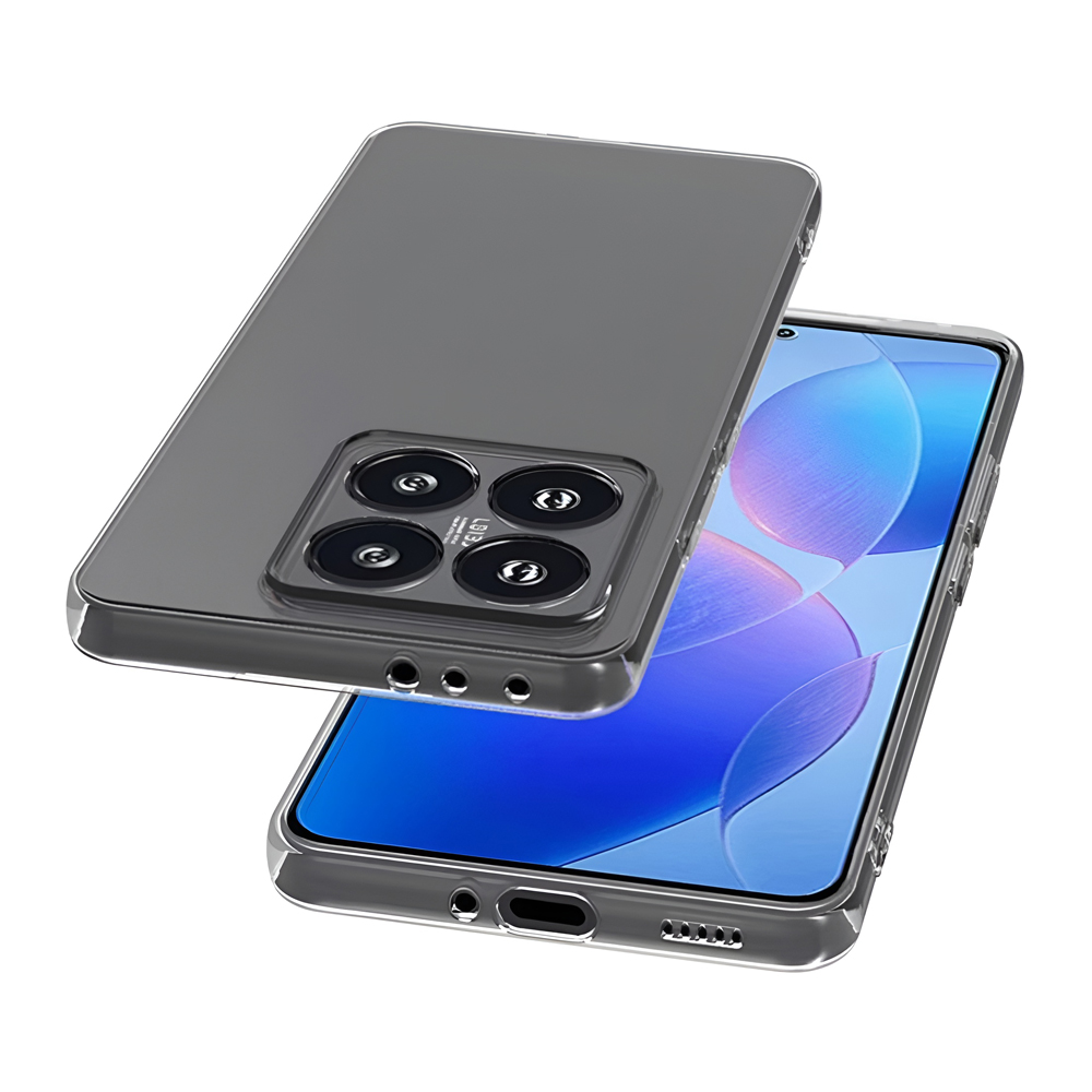 WOO Case TPU Soft Xiaomi 14T, Clear - Image 2