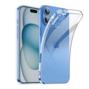 WOO Case Soft TPU iPhone 16 Plus, Clear