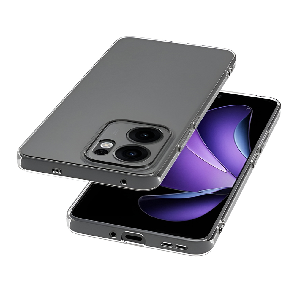 WOO Case Soft TPU Oppo Reno 13F/13FS, Clear - Image 2