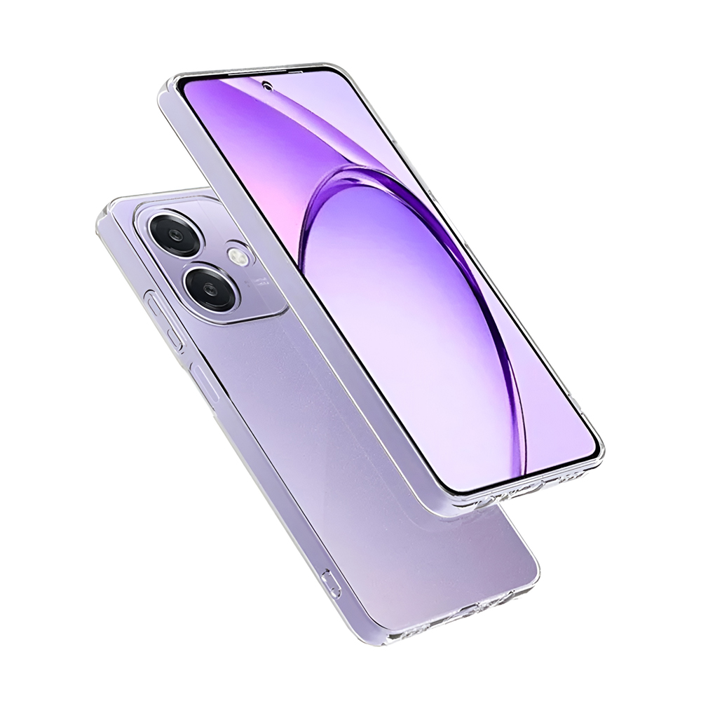 WOO Case TPU Soft Oppo A40, Clear - Image 2