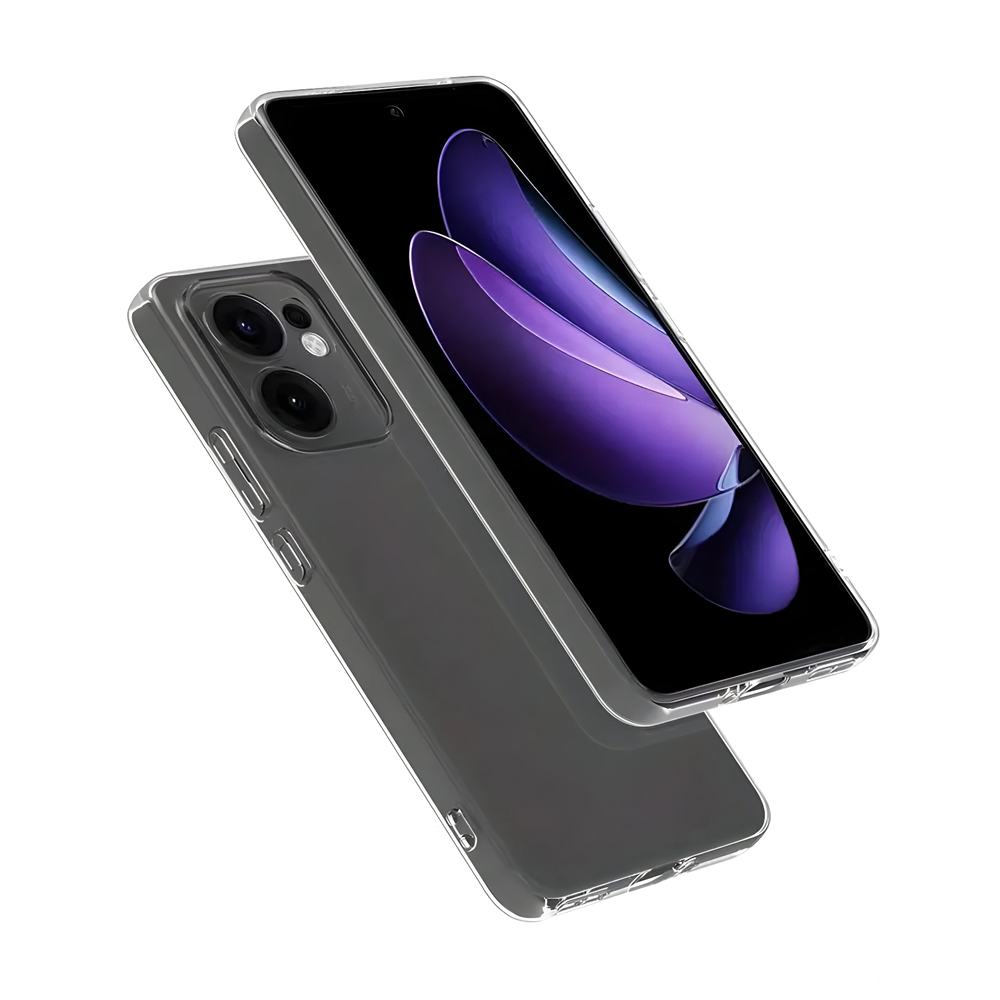 WOO Case Soft TPU Oppo Reno 14, Clear - Image 2