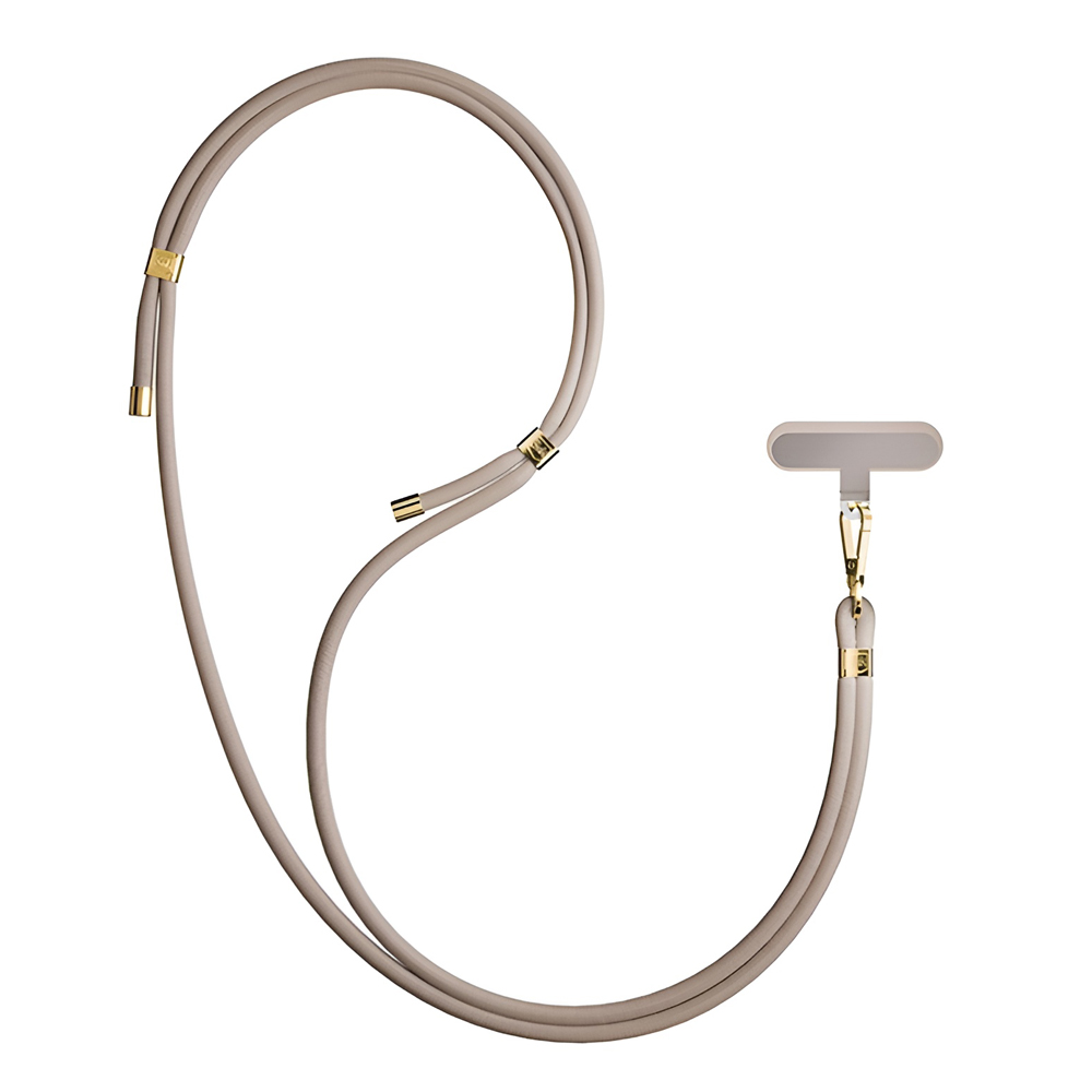 WOO Lanyard Long Strap, Beige - Image 2