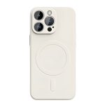 WOO Case Liquid Silicone Magsafe Iphone 16 Pro Max, Beige