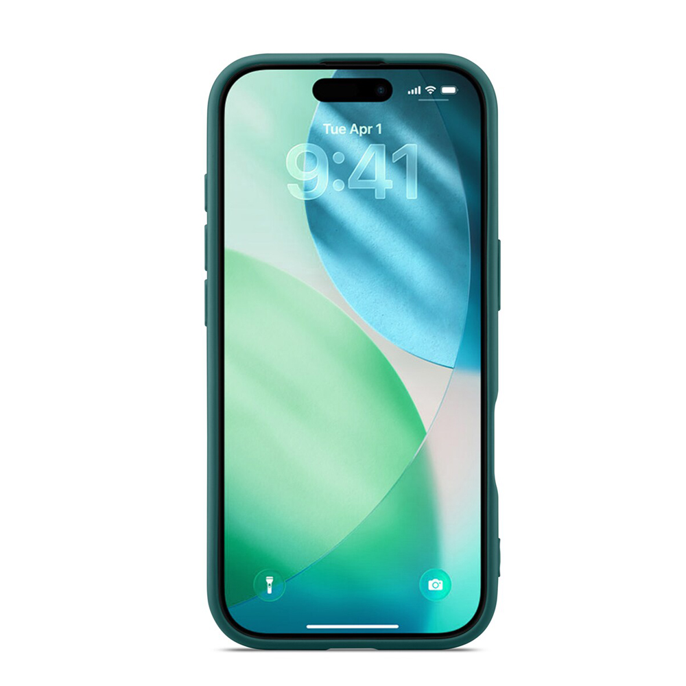 WOO Case Liquid Silicone iPhone 17 Air, Green - Image 2