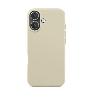 WOO Case Liquid Silicone iPhone 17, Beige