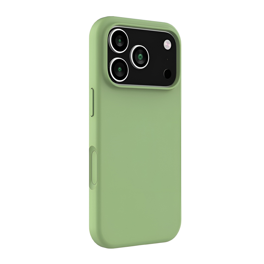 WOO Case Liquid Silicone iPhone 17 Pro, Green - Image 2