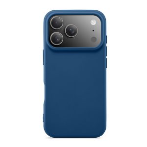 WOO Case Liquid Silicone iPhone 17 Pro Max, Blue